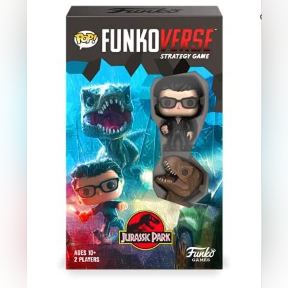 Funkoverse: Jurassic Park 101 2-Pack Board Game (Styles May Vary) NEW IN BOX